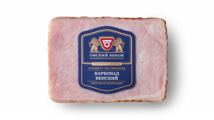 Delicacies — Omsky bacon