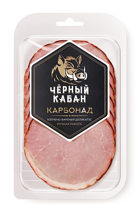 Нарезка копчено-вареных деликатесов — Черный кабан