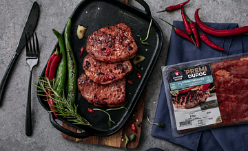 Мясокомбинат «Омский Бекон» представил продукцию под новыми брендами на рынке Сибири